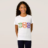 Eat Sleep Watch Anime T-shirt (Voorkant volledig)