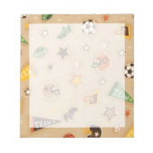 Eat Sleep Watch Sports Notitieblok (Voorkant)