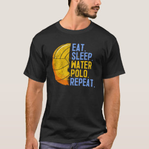 Eat Sleep Water Polo Herhalen zwemsport Humor