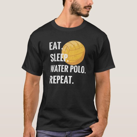 Eat Sleep Water Polo Repo Water Polo Player Gift (Voorkant)