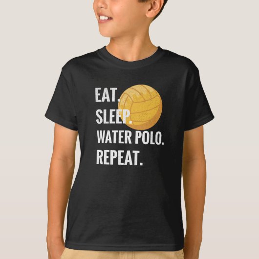Eat Sleep Water Polo Repo Water Polo Player Gift (Voorkant)