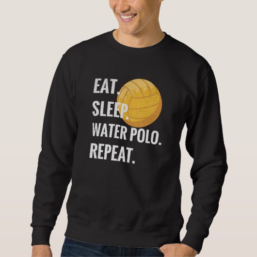 Eat Sleep Water Polo Repo Water Polo Player Gift (Voorkant)