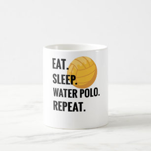 Eat Sleep Water Polo Repo Water Polo Player Gift Koffiemok