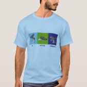 Eat Sleep Whippet Mannen/Unisex Raglan T-shirt (Voorkant)