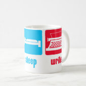 Eat Sleep Write Mok (Voorkant rechts)