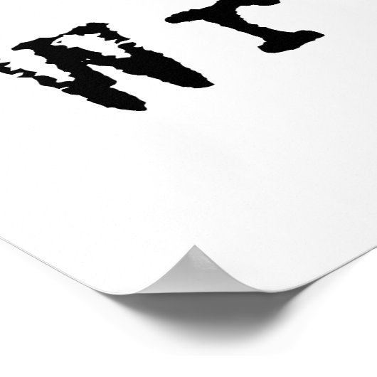 Eat Sleep Write Poster (Hoek)