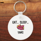 Eat Sleep YAMS Sleutelhanger (Voorkant)