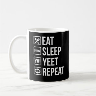 Eat Sleep Yet Reputeren Cadeau Koffiemok