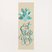 Eat Sleep Yoga Lotus Yogamat (Achterkant)