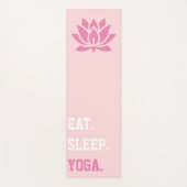 Eat Sleep Yoga Yogamat (Voorkant)