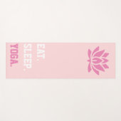 Eat Sleep Yoga Yogamat (Voorkant (horizontaal))