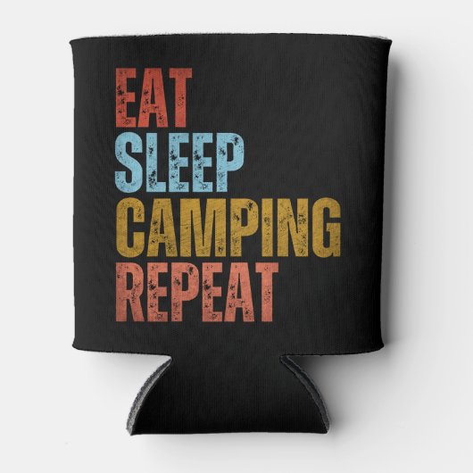 EAT-SLEEPCAMPING HERPEAT BLIKJESKOELER (Voorkant)