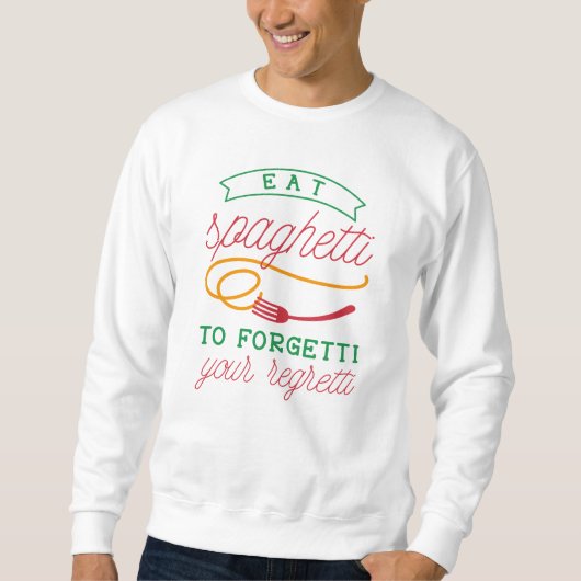 Eat Spaghetti Trui (Voorkant)