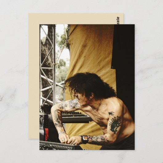 Eat Static 2008 Briefkaart (Voorkant / Achterkant)