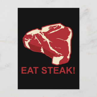 Eat STeak Briefkaart