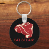 Eat STeak Sleutelhanger (Voorkant)