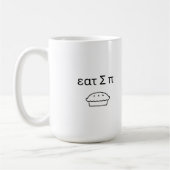 Eat sum pie mug koffiemok (Links)