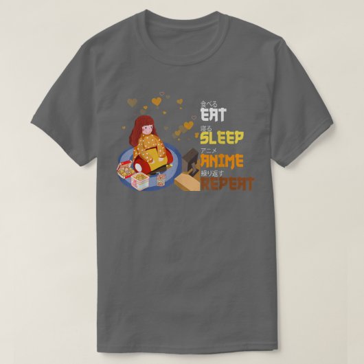 Eat T-shirt (Design voorkant)