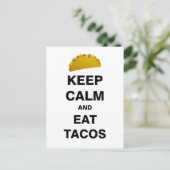 Eat Tacos Briefkaart (Staand voorkant)