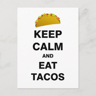Eat Tacos Briefkaart