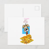 Eat tacos pet dogs briefkaart (Voorkant / Achterkant)