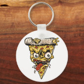 Eat That Pizza Sleutelhanger – Cheesy Fun On The G (Achterkant)