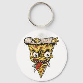 Eat That Pizza Sleutelhanger – Cheesy Fun On The G (Achterkant)