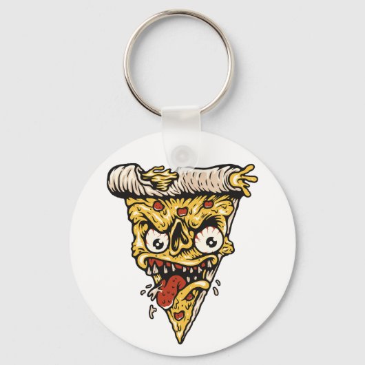 Eat That Pizza Sleutelhanger – Cheesy Fun On The G (Achterkant)