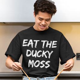 Eat the Ducky Moss Itadakimasu Funny Japanese Food T-shirt