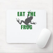 Eat the Frog - Entrepreneur Motivation Quote Muismat (Met muis)