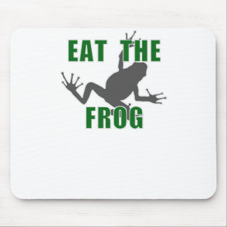 Eat the Frog - Entrepreneur Motivation Quote Muismat