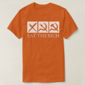 Eat The Rich (2) T-shirt (Design voorkant)