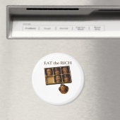 Eat The Rich Classic Magneet (Insitu (Vaatwasser))