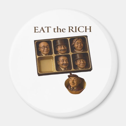Eat The Rich Klassieker Magneet (Voorkant)