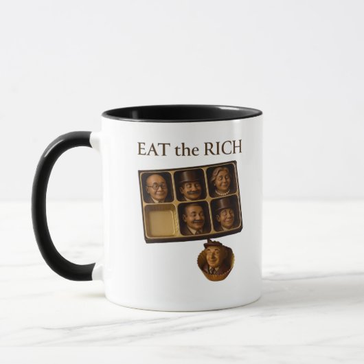 Eat The Rich Klassieker Mok (Links)