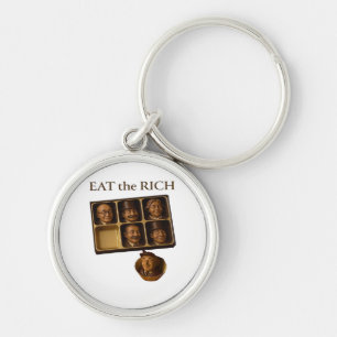 Eat The Rich Klassieker Sleutelhanger