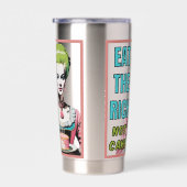 Eat The Rich, Not Cake Geïsoleerde Drinkbeker (Rechts)