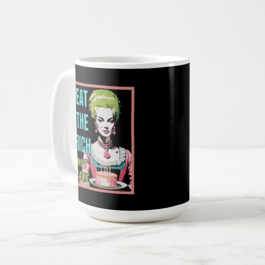 Eat The Rich, Not Cake Koffiemok (Voorkant links)