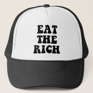 Eat the Rich Occupy Wall Street Trucker Pet