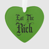 Eat the Rich Ornament (achterkant)
