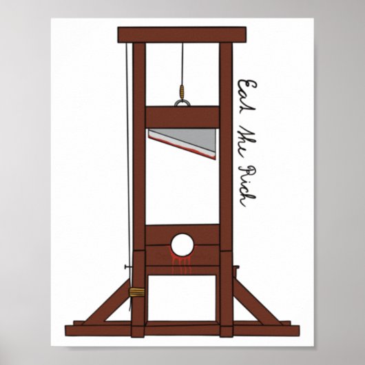 Eat the Rich Poster (Voorkant)