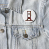 Eat the Rich Ronde Button 5,7 Cm (In situ)