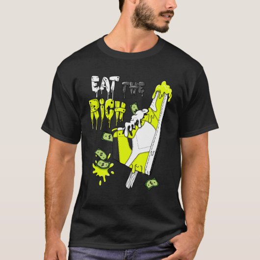 Eat the Rich Shoes Ice Cream Og Visionaire Volt 1s T-shirt (Voorkant)