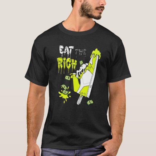 Eat the Rich Shoes Ice Cream Og Visionaire Volt 1s T-shirt (Voorkant)