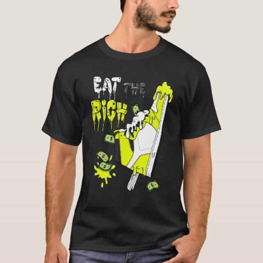 Eat the Rich Shoes Ice Cream Og Visionaire Volt 1s T-shirt (Voorkant)