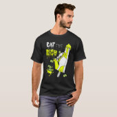 Eat the Rich Shoes Ice Cream Og Visionaire Volt 1s T-shirt (Voorkant volledig)