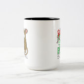 Eat the Rich - Shop Small Tweekleurige Koffiemok (Center)