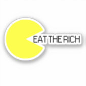 Eat the Rich Sticker (Voorkant)