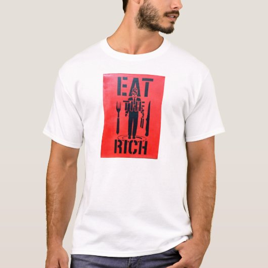 Eat the Rich T-shirt (Voorkant)