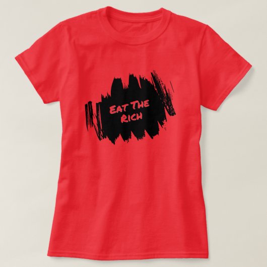 Eat the Rich T-shirt (Design voorkant)